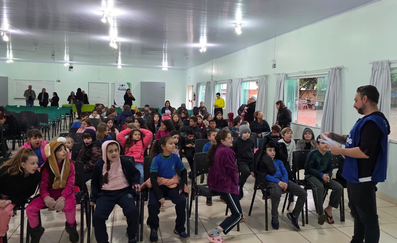 NOVA PRATA DO IGUAÇU INICIA TRIAGEM OFTALMOL´GICA DO PROGRAMA BONS OLHOS PARANÁ