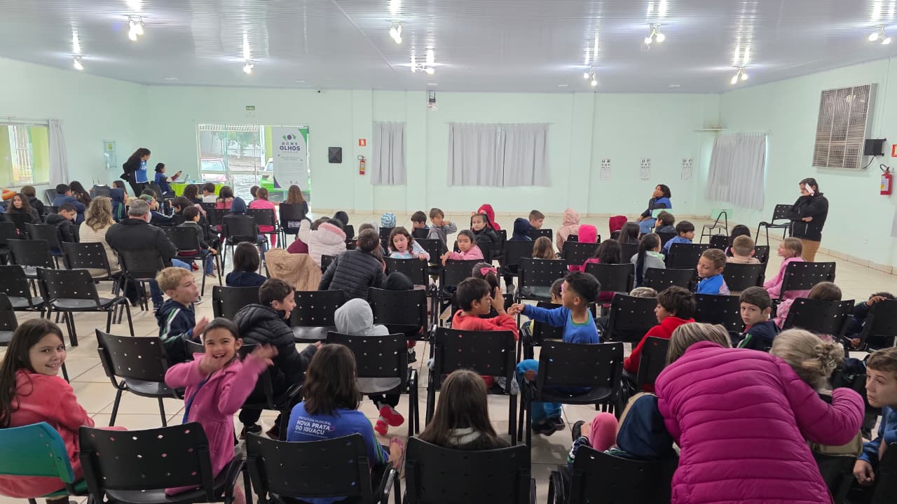 NOVA PRATA DO IGUAÇU INICIA TRIAGEM OFTALMOL´GICA DO PROGRAMA BONS OLHOS PARANÁ